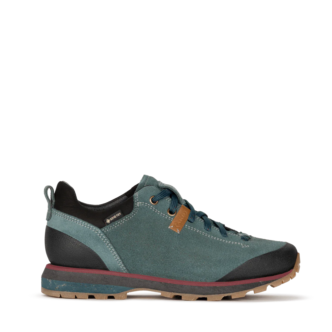 Bellamont IV Suede GTX Ws Verde-Bordeaux - Image 2