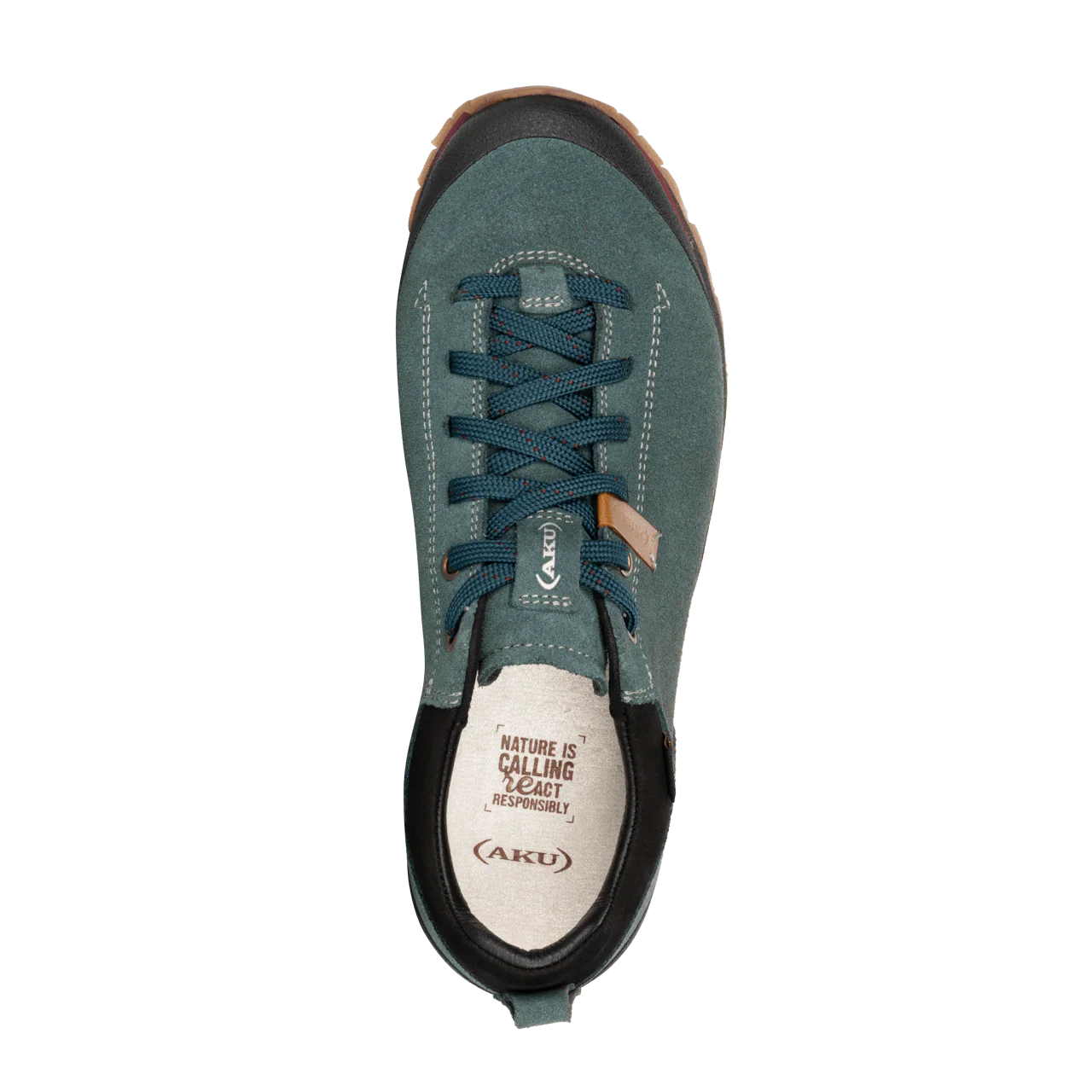 Bellamont IV Suede GTX Ws Verde-Bordeaux - Image 5
